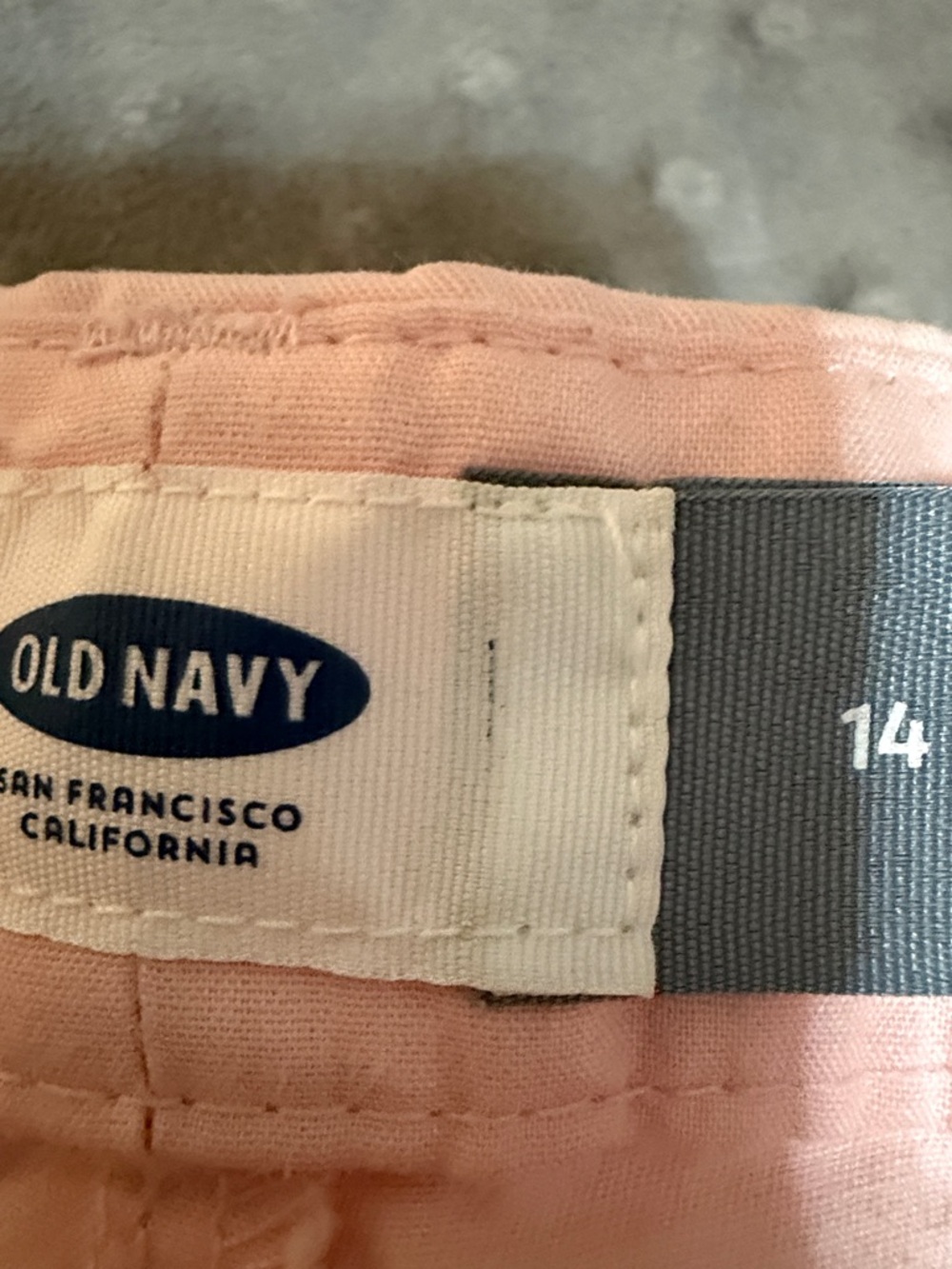 Combo Deal! Old Navy Chino Shorts — Pale Blue & Pale Pink - Picture 2 of 8